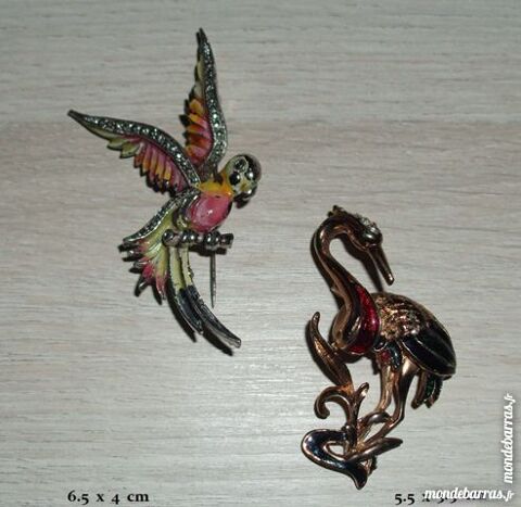 «OISEAUX» deux broches vintage 35 Antibes (06)