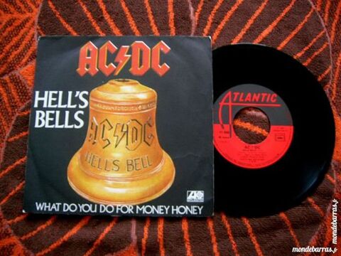 45 TOURS ACDC Hell's Bells 12 Nantes (44)