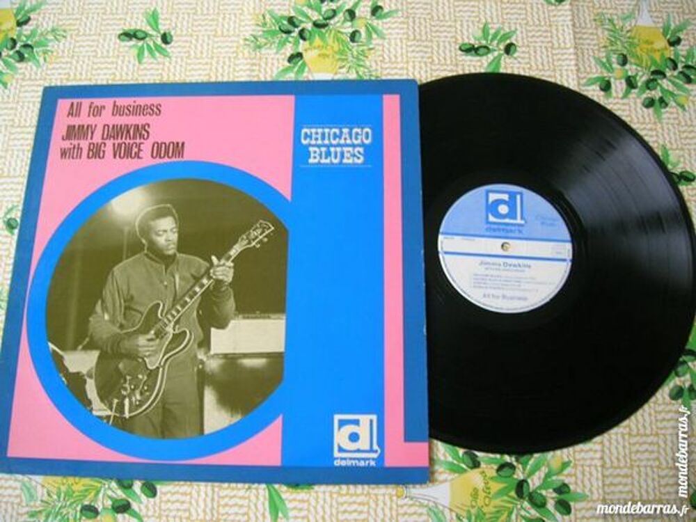 33 TOURS JIMMY DAWKINS All for business CHICAGO B CD et vinyles