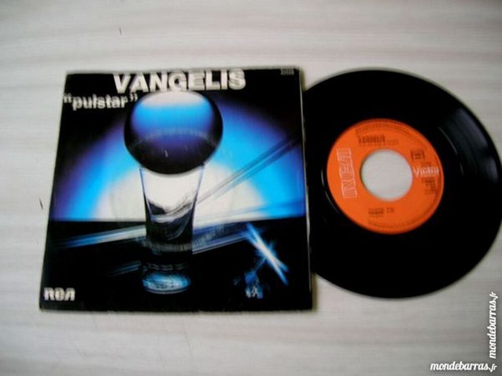 45 TOURS VANGELIS Pulstar - RARE CD et vinyles