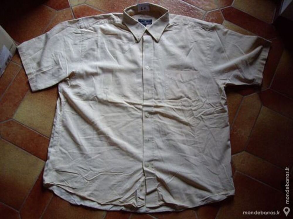 Chemises Homme m. courtes T45/46-T6 ou TXXL Vêtements