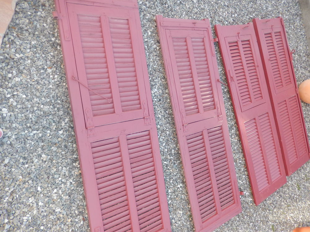 Paires de volets en ch&ecirc;ne Bricolage