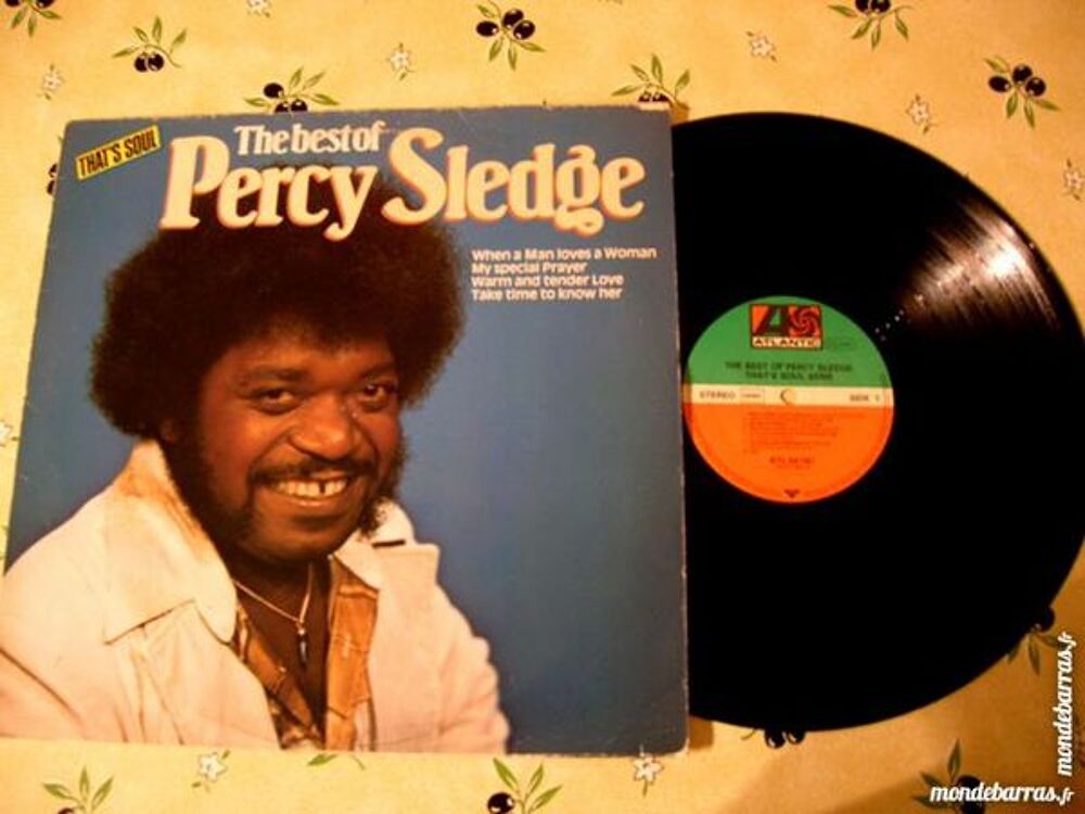 33 TOURS PERCY SLEDGE The Best of That's soul CD et vinyles