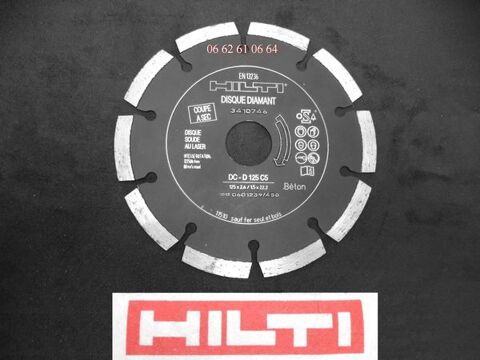 .Disque diamant HILTI 50 Cagnes-sur-Mer (06)