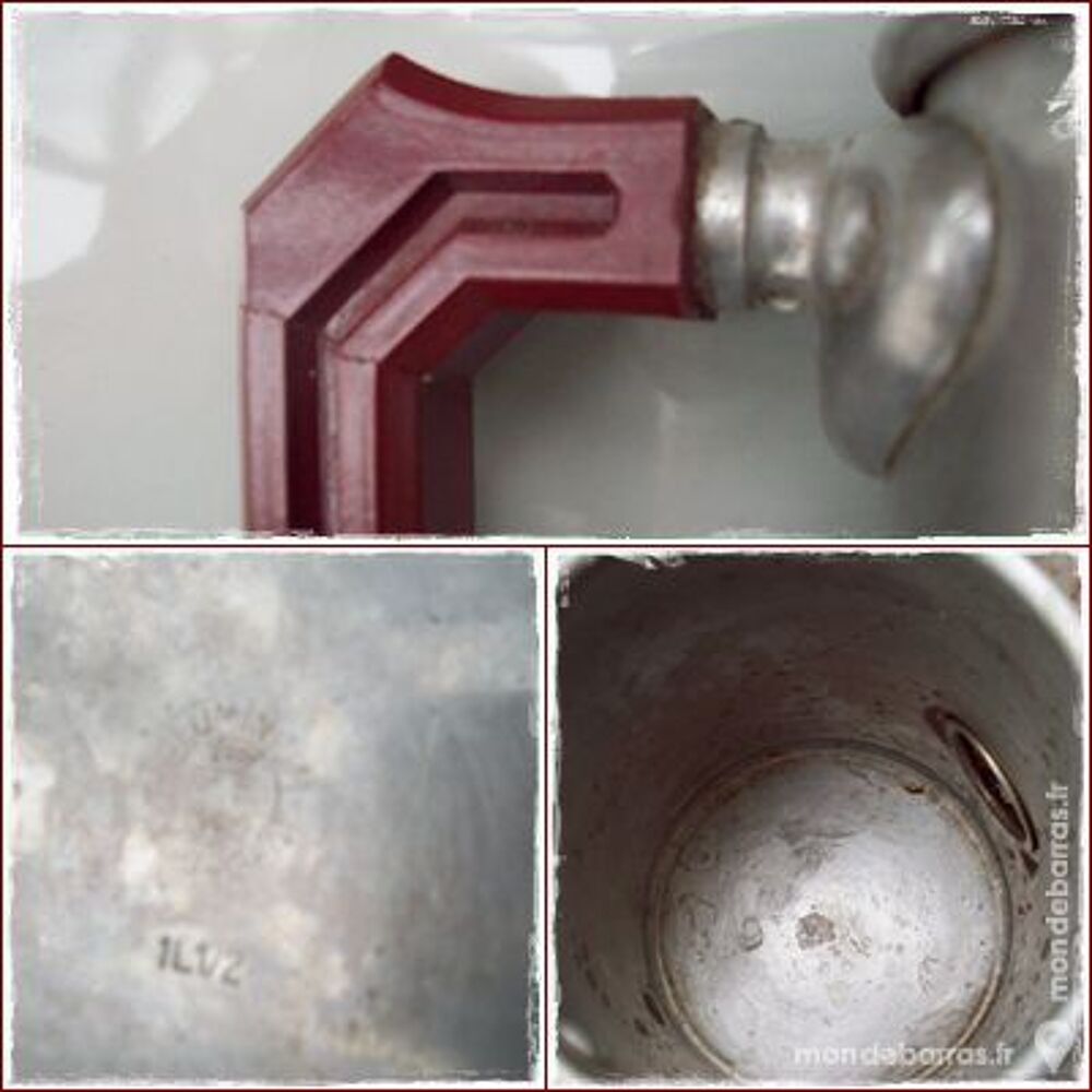 Cafeti&egrave;re Verseuse Ancienne ALU Randonn&eacute;e camping Electroménager