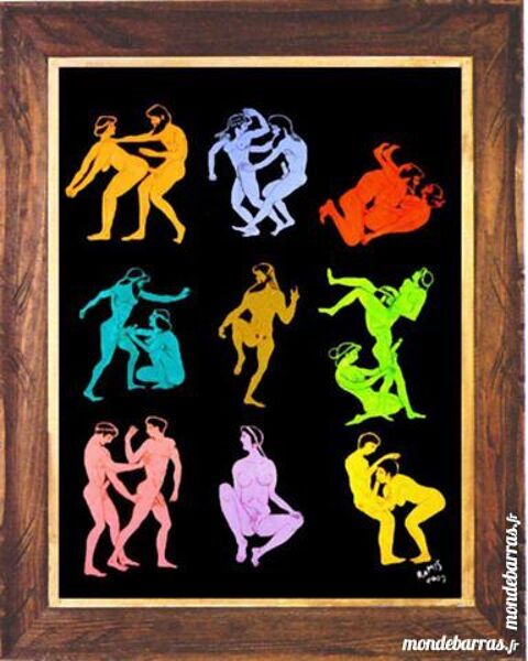  Tableau d'EMILE RAMIS   Grce rotique    500 Saleilles (66)