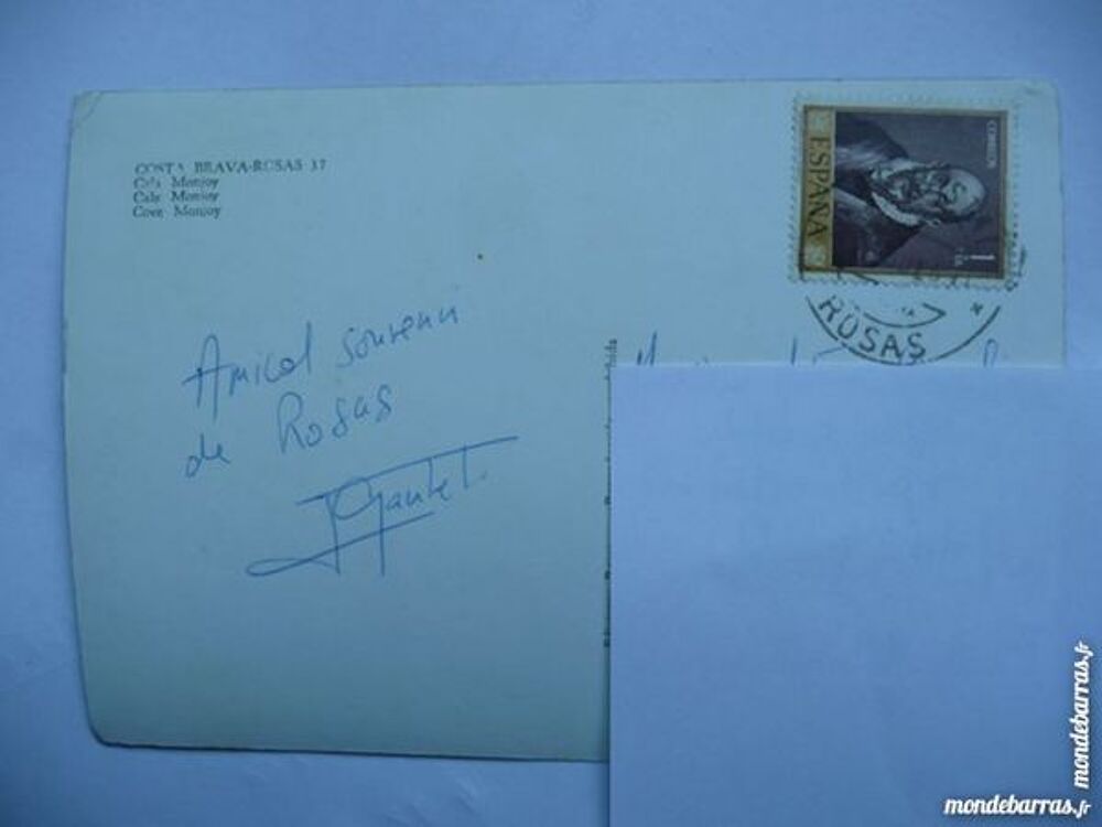 Carte postale Costa Brava-Rosas 37 Espagne 