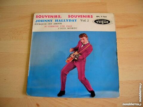 EP JOHNNY HALLYDAY Souvenirs, souvenirs - ORIGINAL 47 Nantes (44)