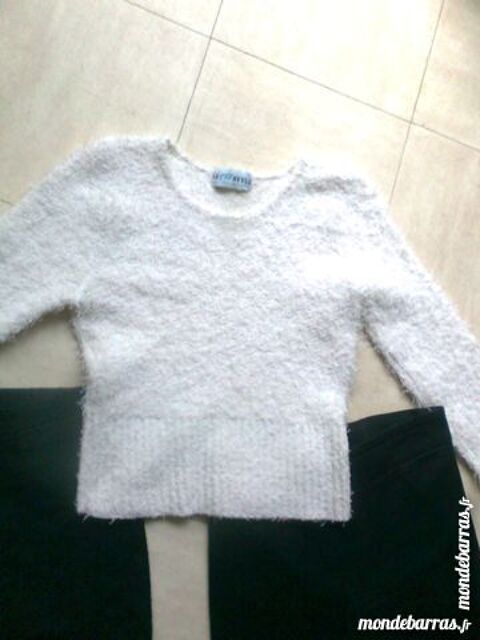 2 pantalons noirs - 1 pull blanc - 38 - zoe 3 Martigues (13)