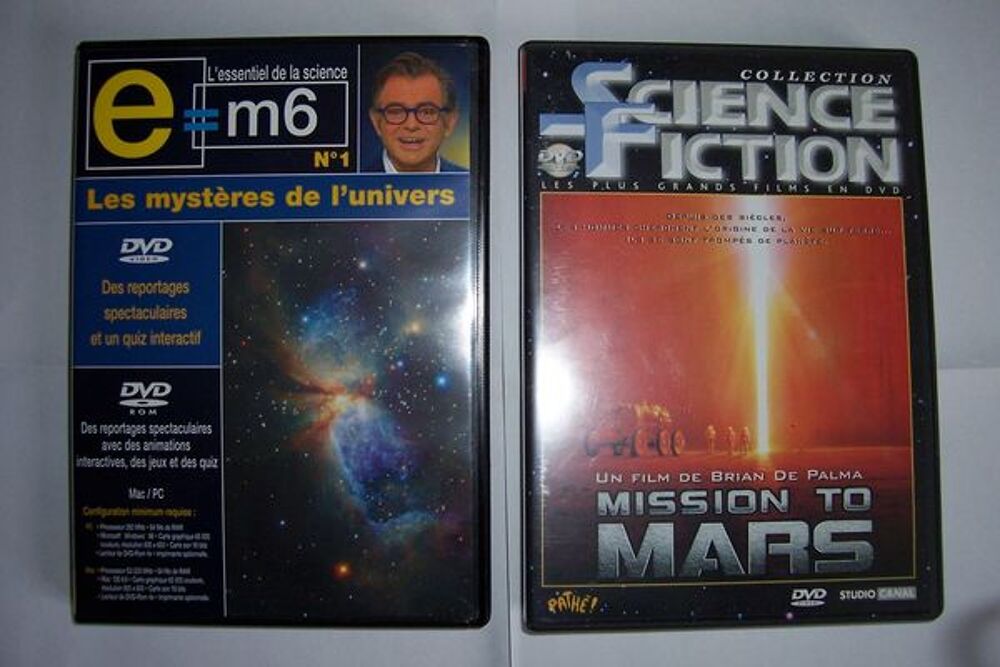 Collection de 30 DVD sur l'espace. Tout neuf. DVD et blu-ray