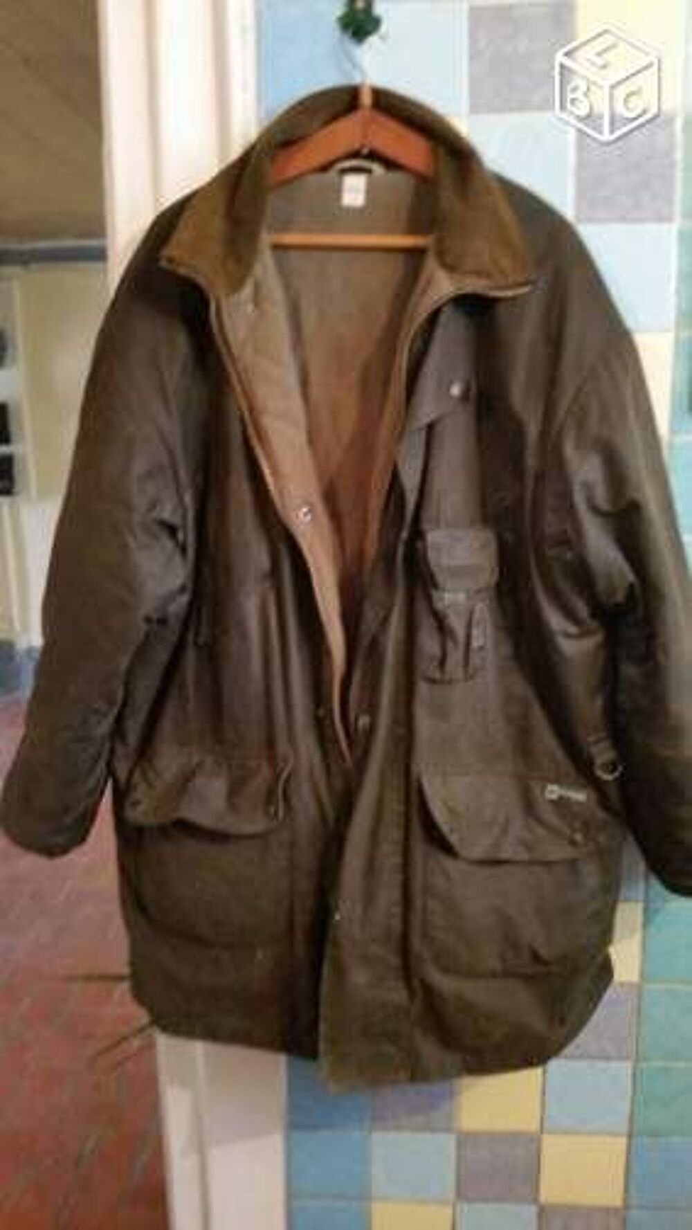 veste de chasse huil&eacute;e taille XL Vêtements