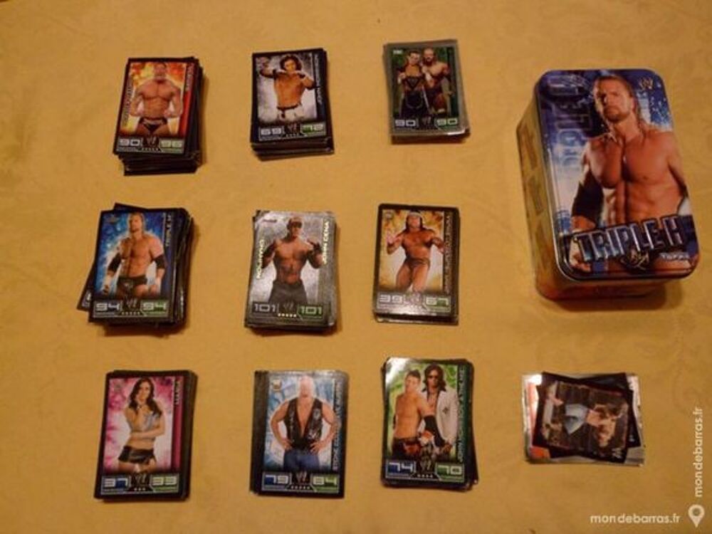 Cartes catch et divers articles de catch Jeux / jouets