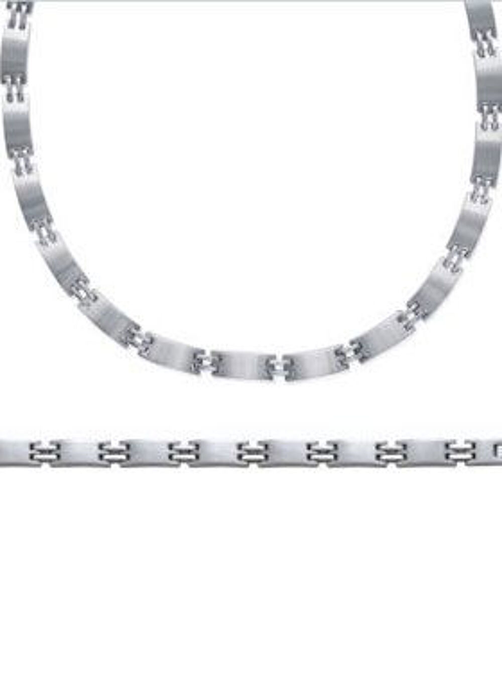 gourmette homme acier Bijoux et montres