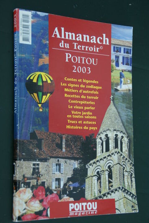 Almanach du terroir Poitou 2003 4 Nieuil-l'Espoir (86)