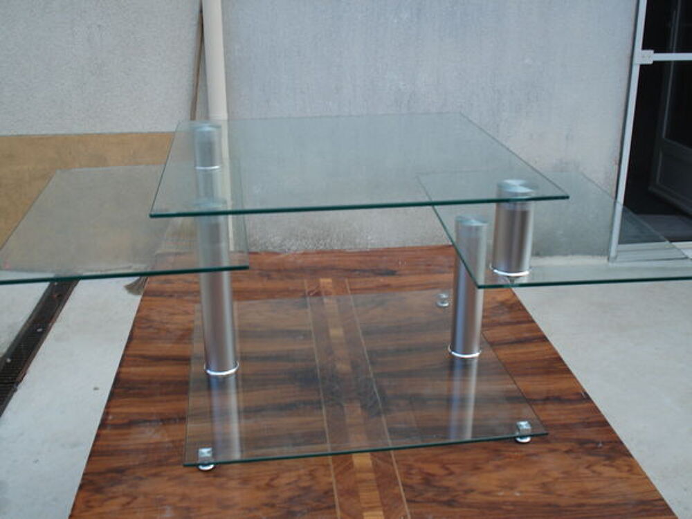 table 3 plateaux en verres amovible Meubles