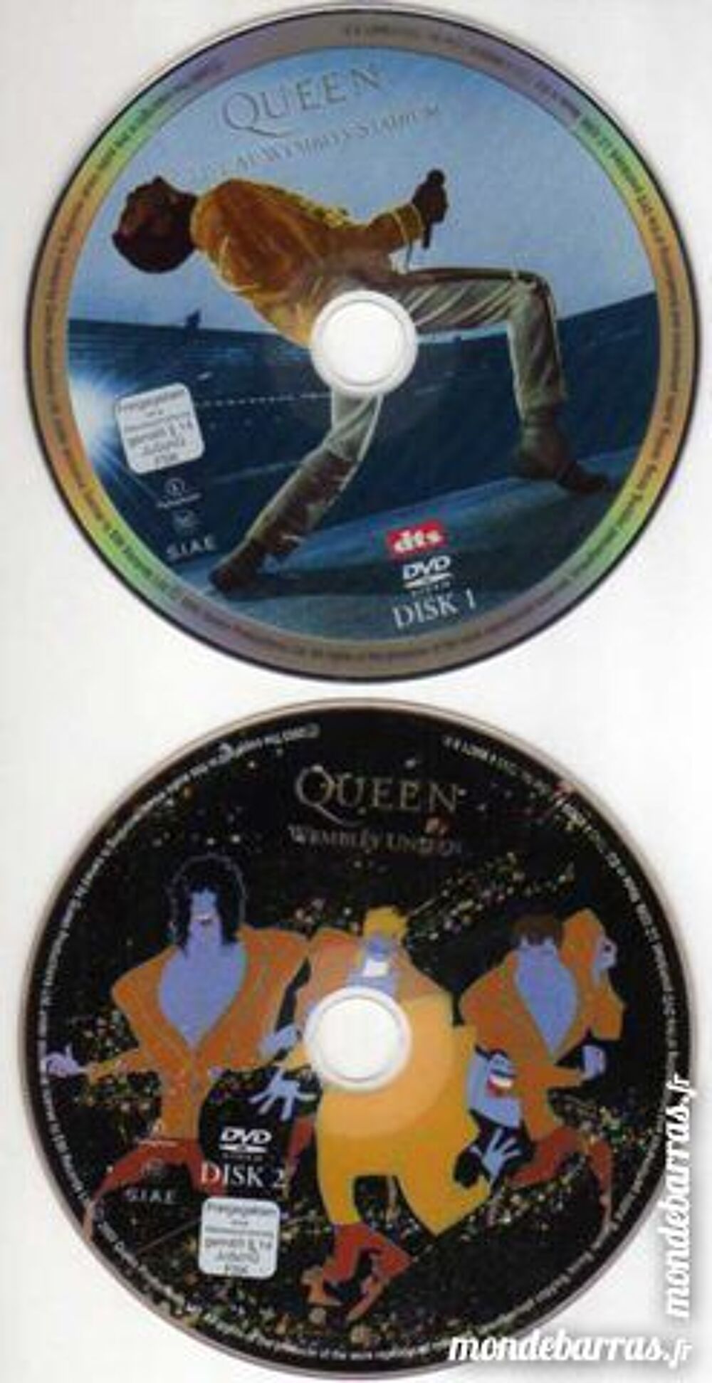 QUEEN LIVE AT WEMBLEY STADIUM DVD et blu-ray