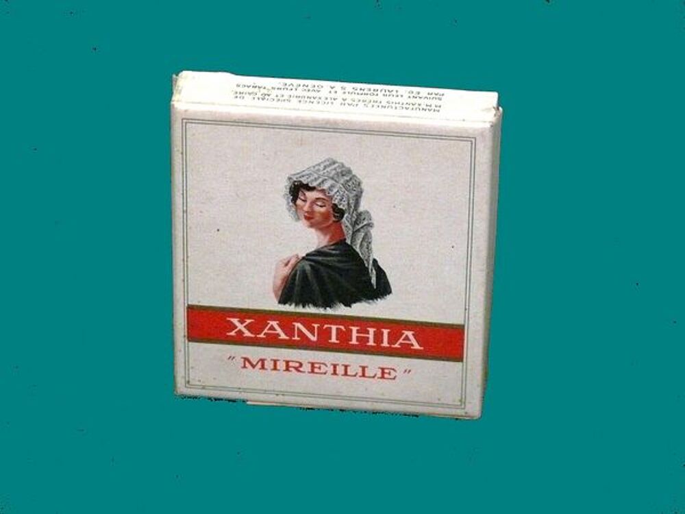 XANTHIA - paquet cigarette vide / prixportcompris 