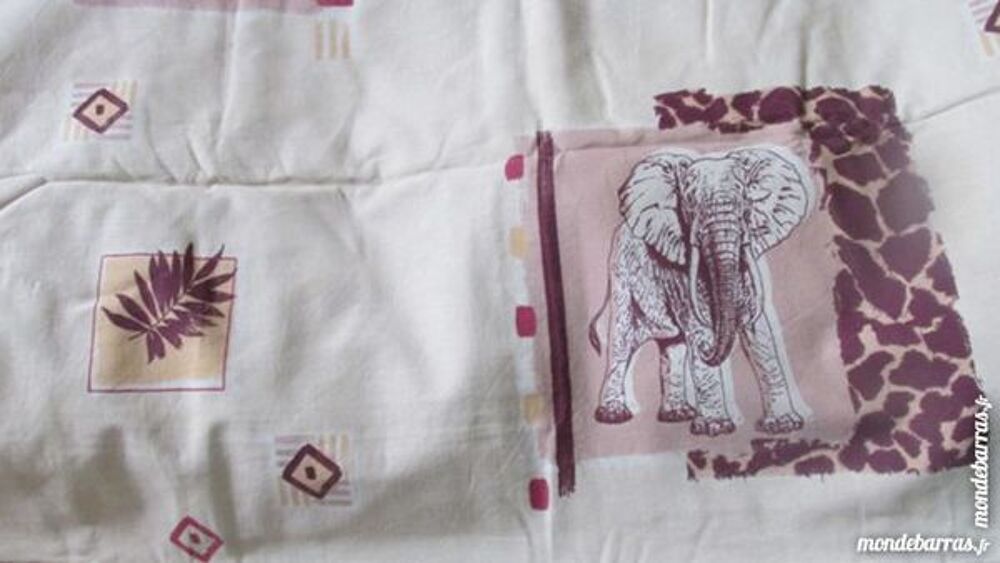 HOUSSE COUETTE 2 PLACES &laquo;ANIMAUX DE LA JUNGLE&raquo; Cuisine
