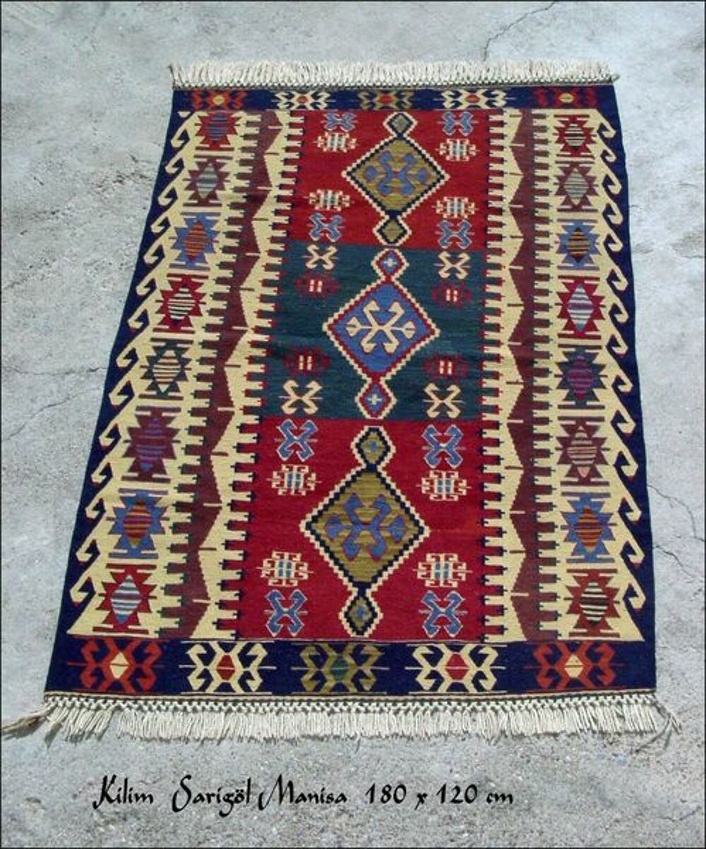 Magnifiques et authentiques kilims d'Asie Mineure Décoration