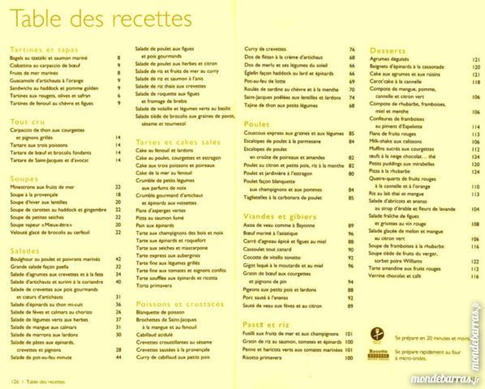 PICARD - 100 recettes - CUISINE Livres et BD
