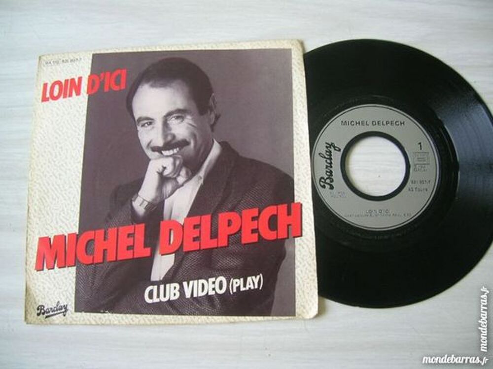 45 TOURS MICHEL DELPECH Loin d'ici CD et vinyles