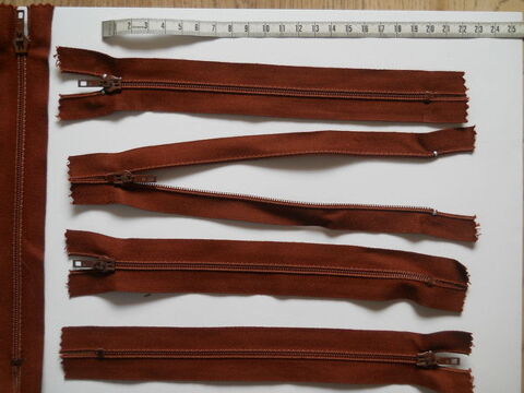 Fermetures 20 cm  CHOCOLAT  4 Semoy (45)