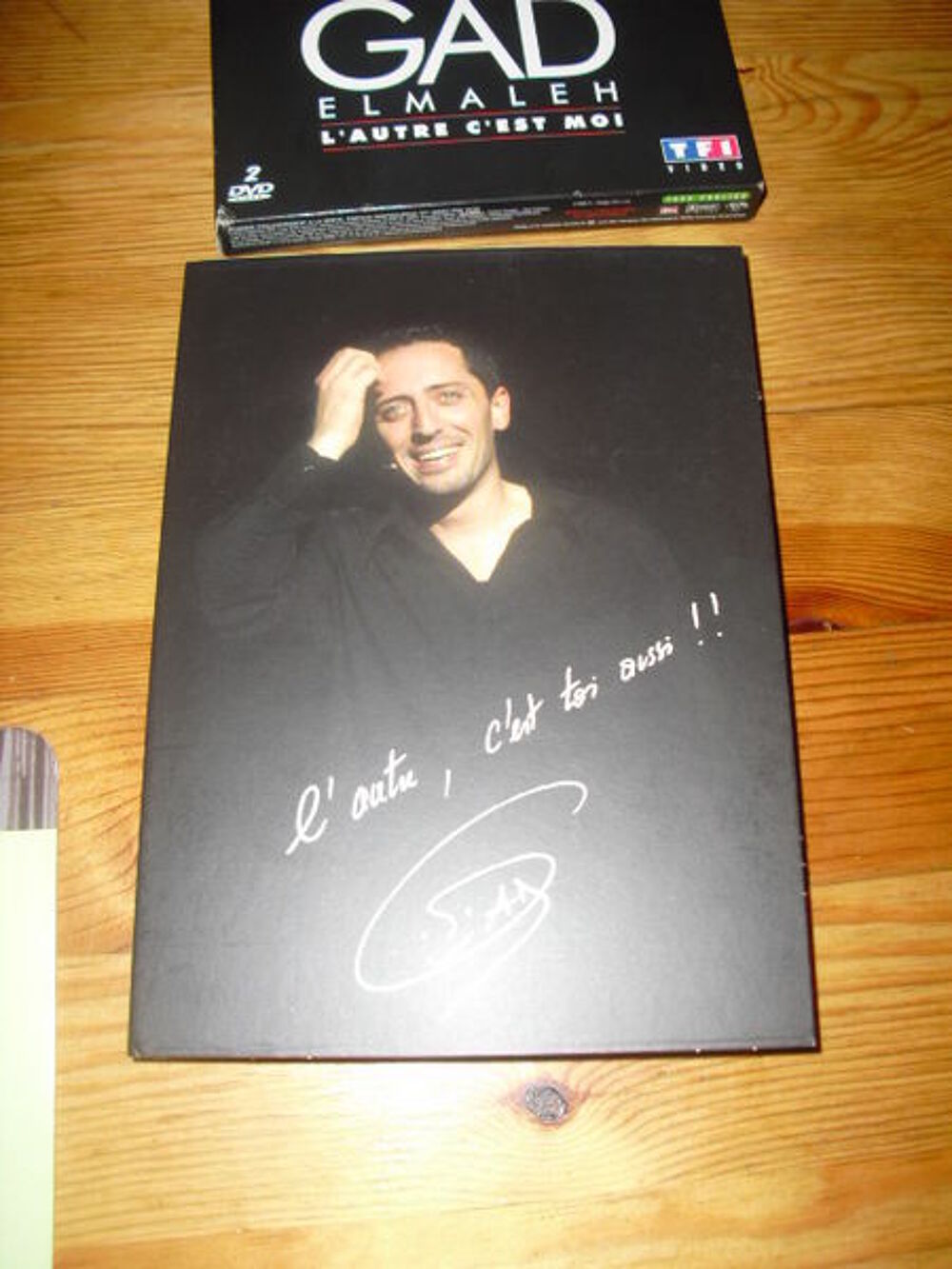 coffret de 2 DVD GAD ELMALEH l'autre c'est moi +BONUS DVD et blu-ray