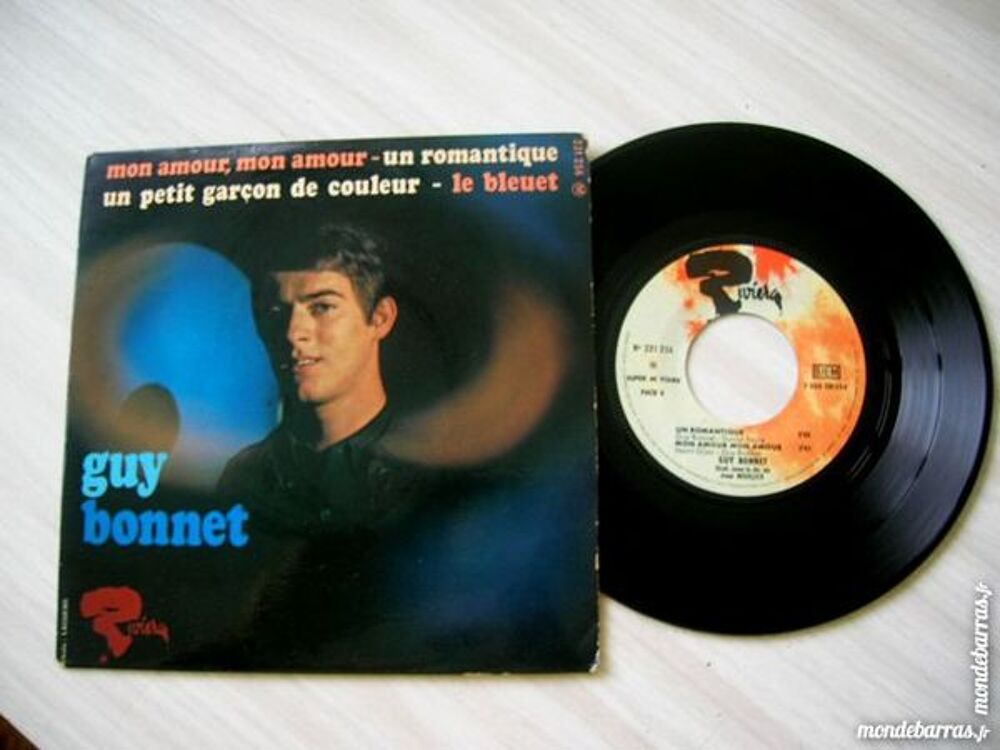 45 TOURS EP GUY BONNET Mon amour, mon amour CD et vinyles