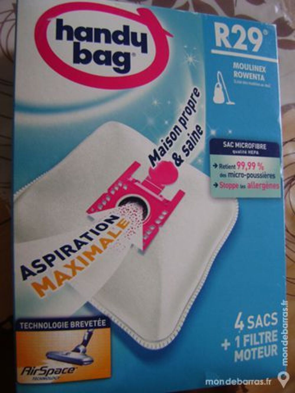 Sacs aspirateur R29 Electroménager