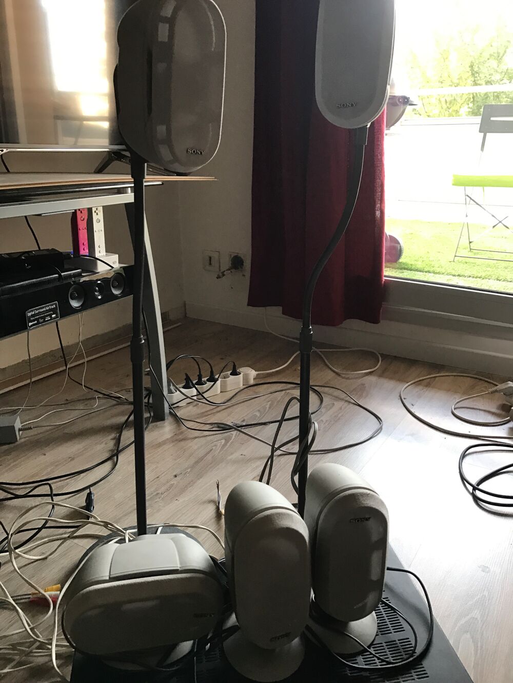 Home cin&eacute;ma Sony Pascal sa-ve 705 et console Yamaha Audio et hifi