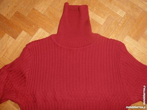 Pull col roulé bordeaux 30 Tours (37)