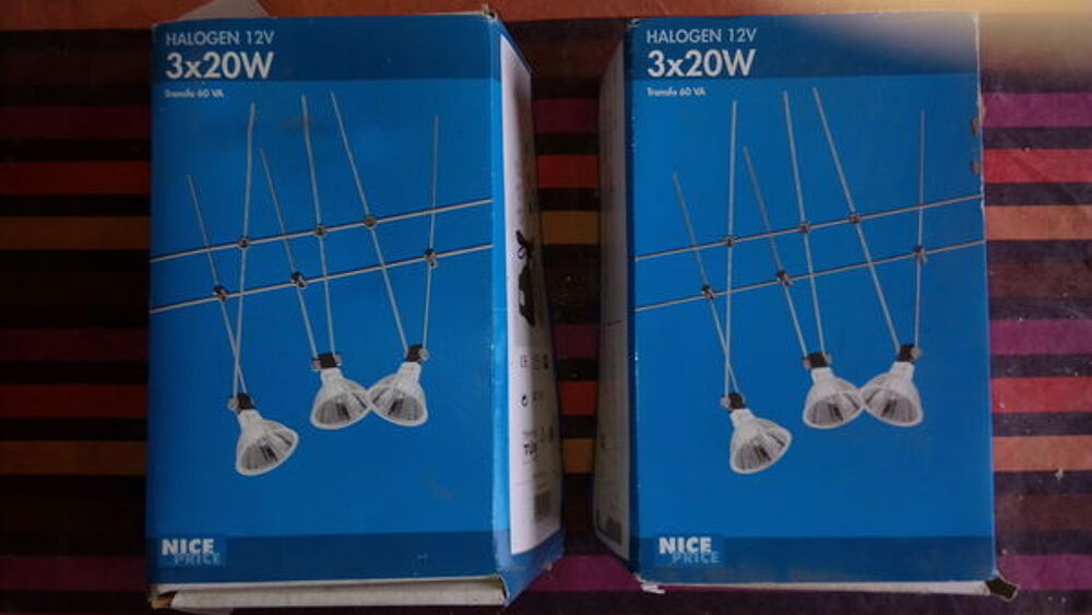 plusieurs kits de spots sur cable Décoration