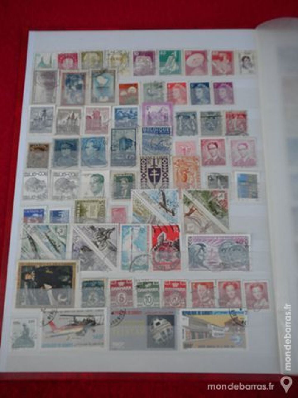 ALBUM TIMBRES DU MONDE neufs et oblit&eacute;r&eacute;s 
