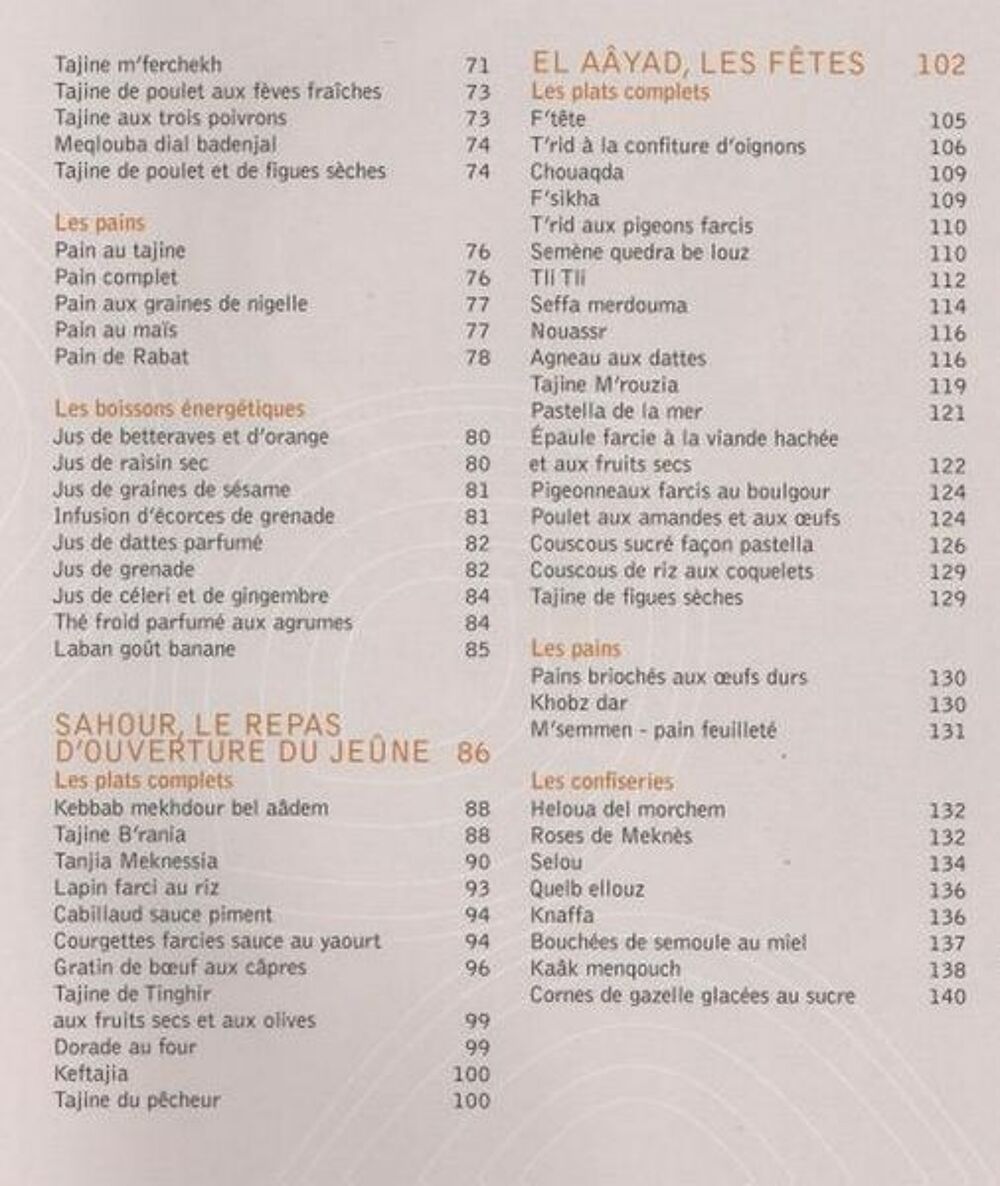 RAMADAN - la cuisine du ramadan / prixportcompris Livres et BD