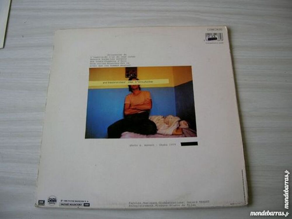 33 TOURS MANSET Prisonnier de l'inutile CD et vinyles