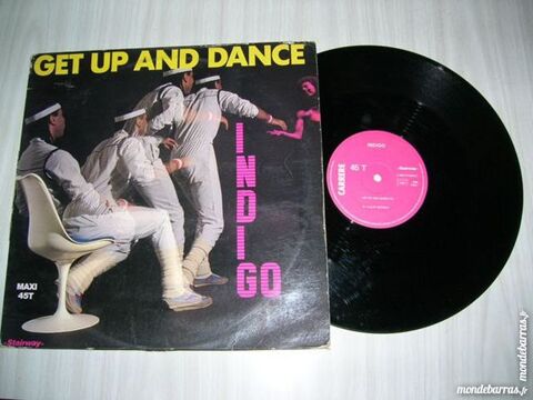 MAXI 45 TOURS INDIGO Get up and dance 11 Nantes (44)