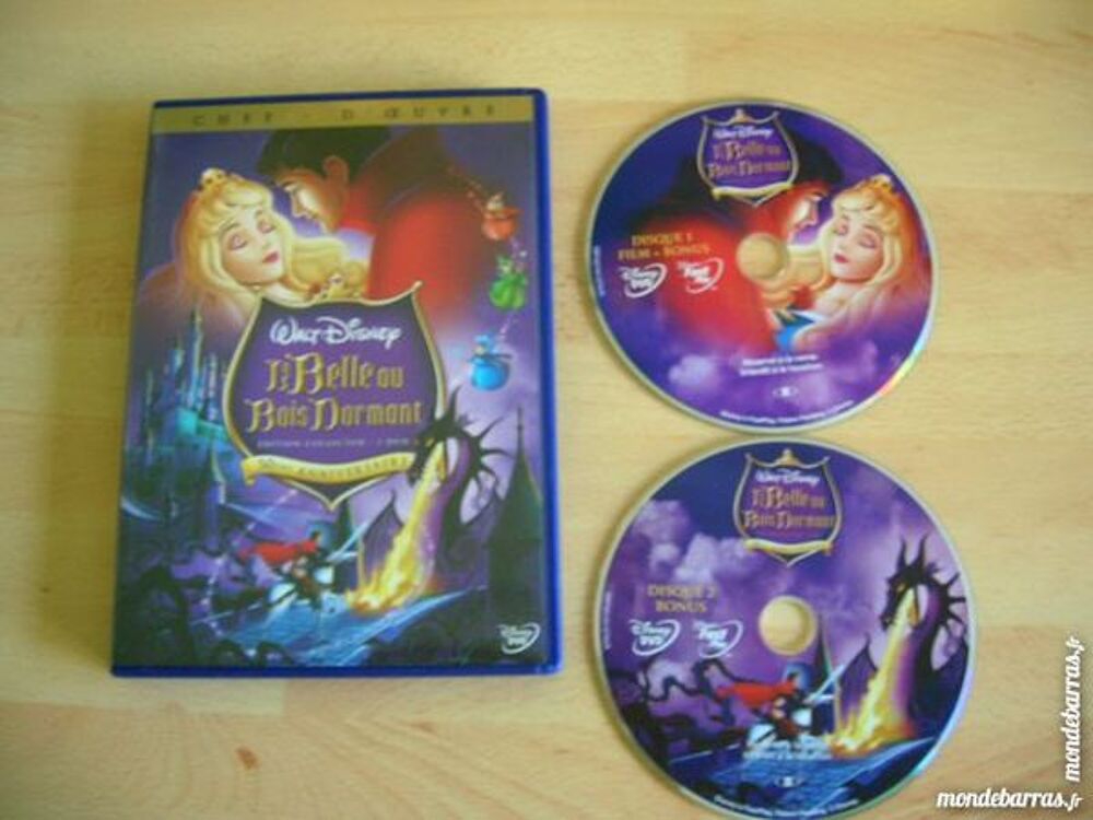 DVD LA BELLE AU BOIS DORMANT W.Disney Collector 2 DVD et blu-ray