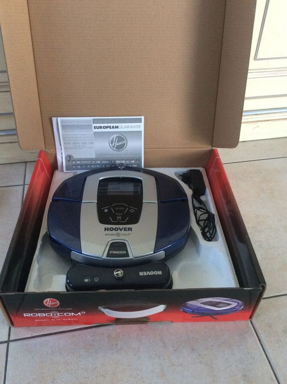 aspirateur robo.com3 Hoover Electroménager