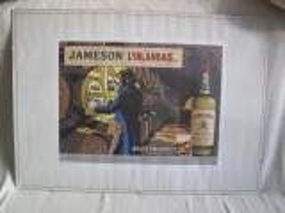 Affiche publicitaire de Ted Benoit pour Jameson 