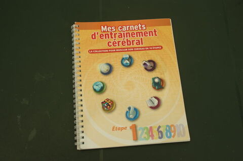 mes carnets d'entrainement cérébral numéro 1 12 Nieuil-l'Espoir (86)
