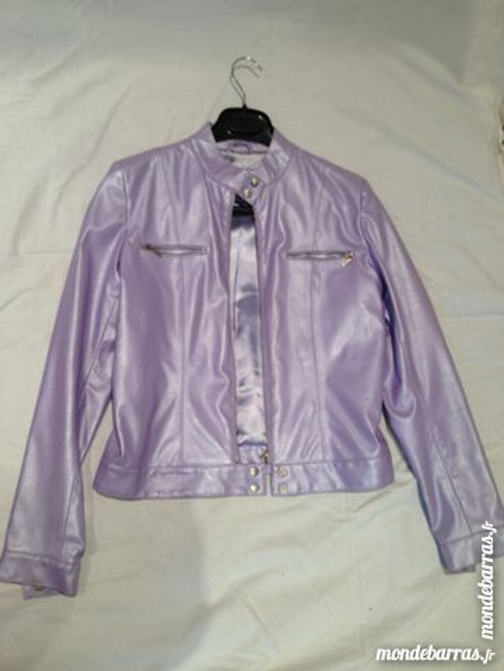 Veste simili cuir motard Vêtements
