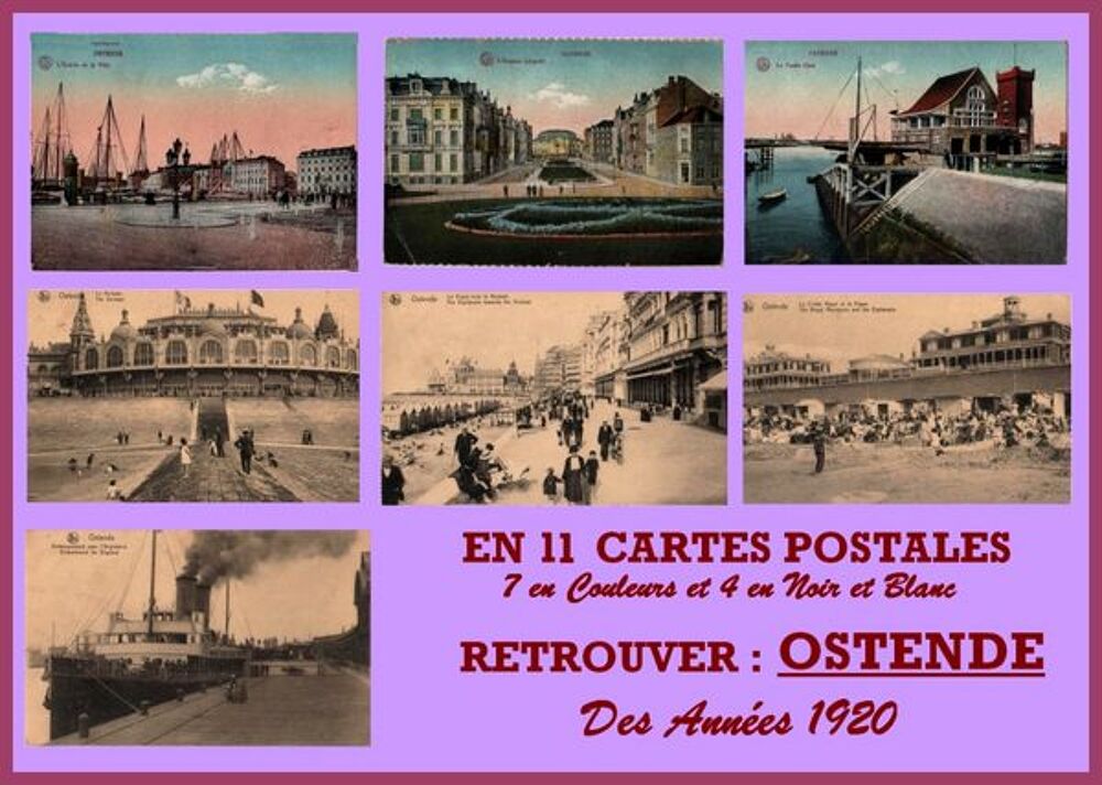 CARTES POSTALES - OSTENDE / prixportcompris 