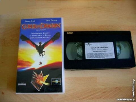 K7 VHS COEUR DE DRAGON Volume 1 2 Nantes (44)