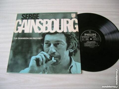 33 TOURS SERGE GAINSBOURG La chanson de Pr�vert 27 Nantes (44)
