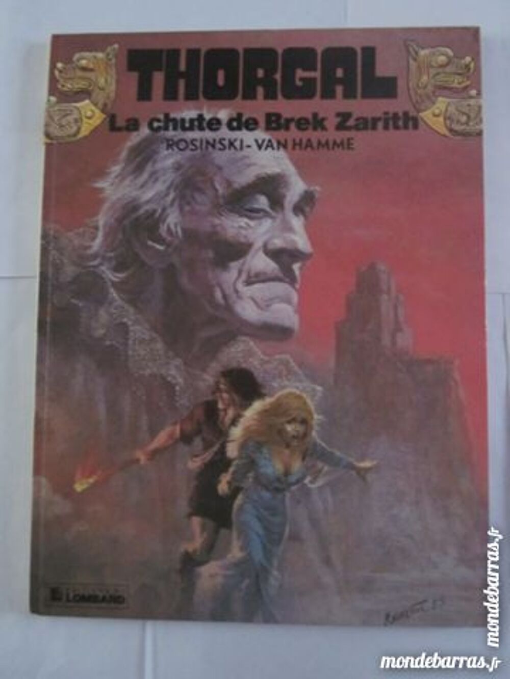BD E O THORGAL N&deg; 6 LA CHUTE DE BREK ZARITH Livres et BD