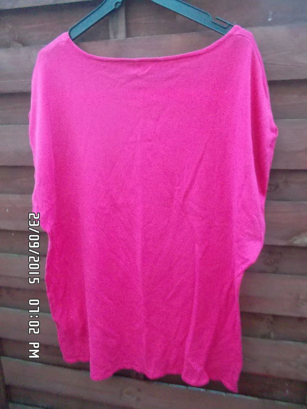 PULL ROSE*JUSTE 3E*KIKI60230 Vêtements