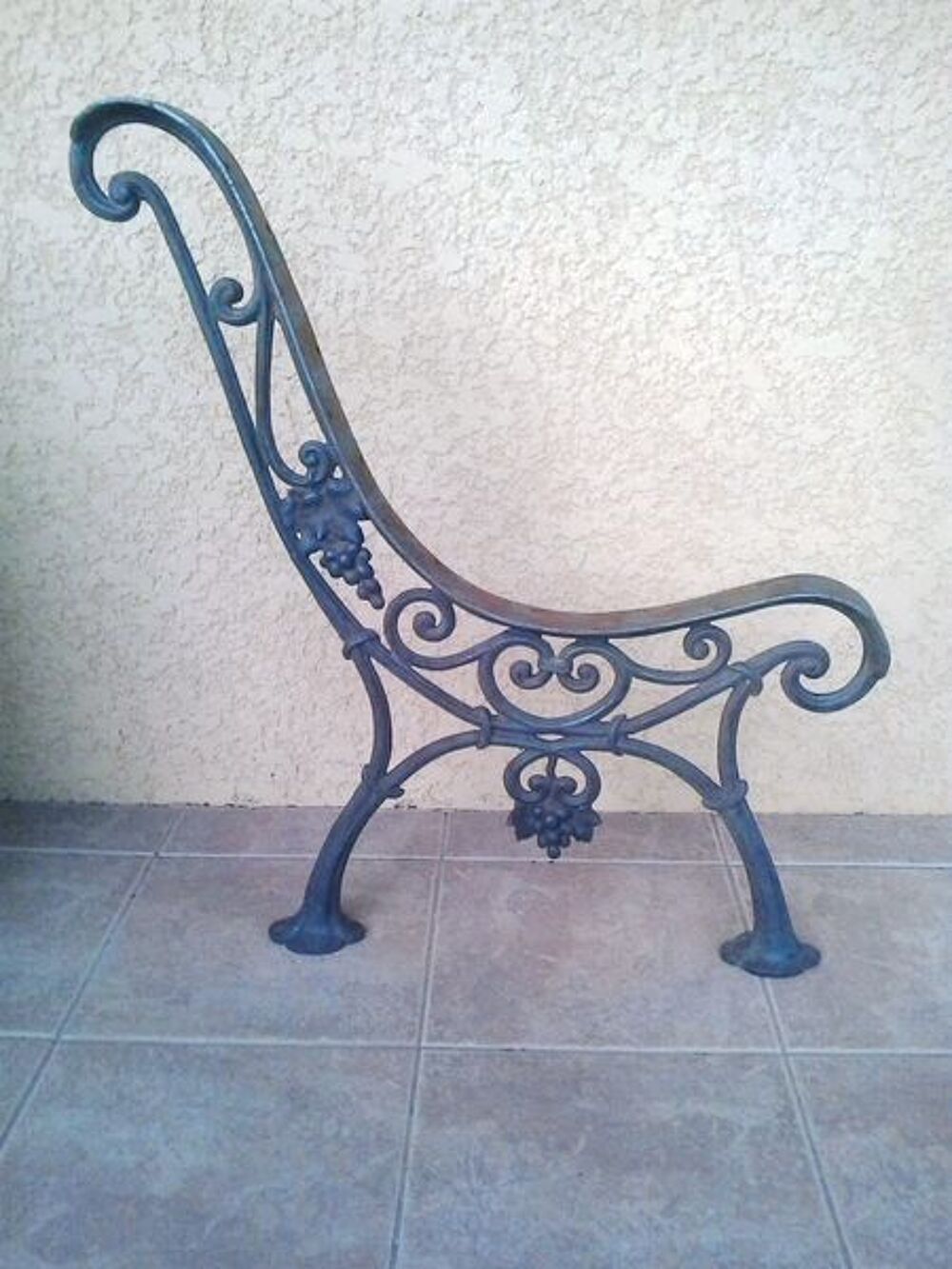 ACHAT PIED DE BANC DE JARDIN EN FONTE ANCIEN Jardin