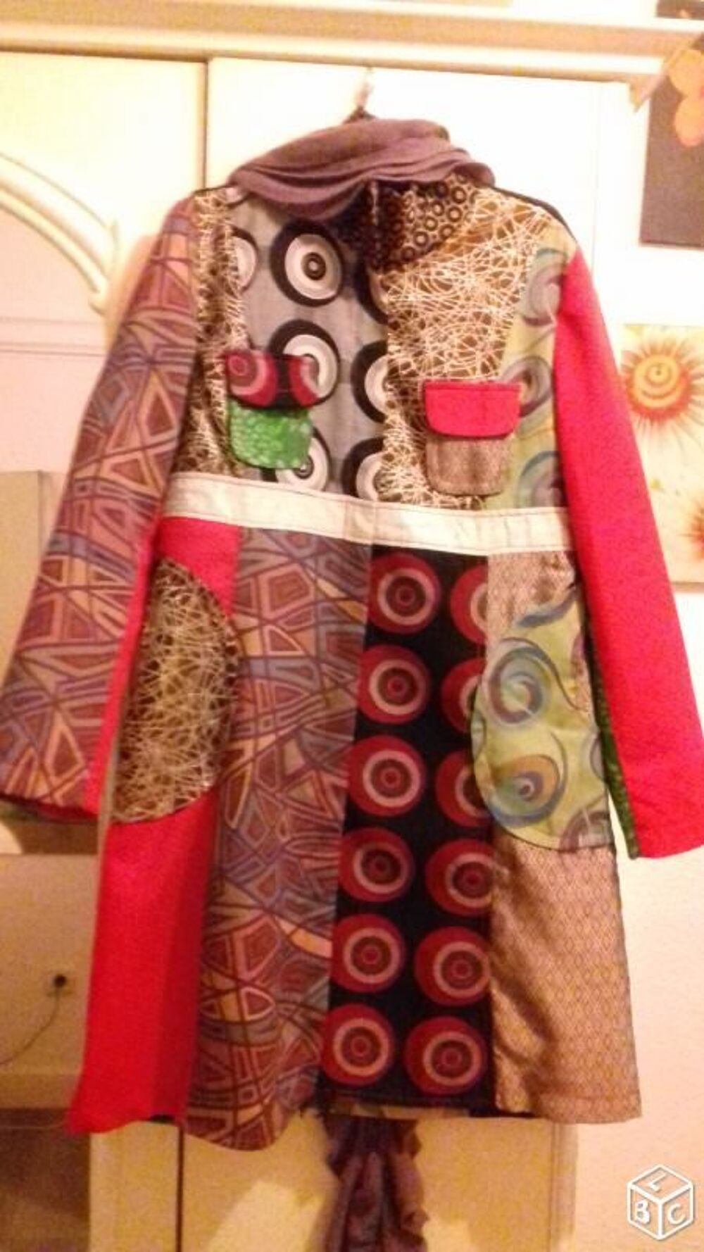 manteau desigual T.42 Vtements