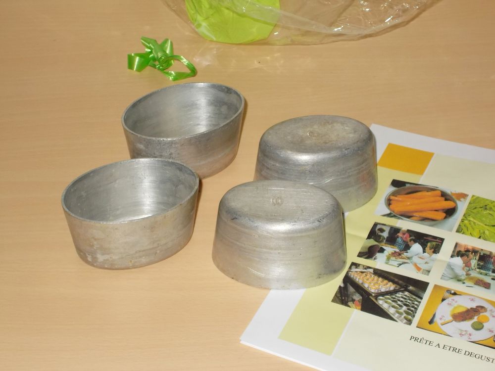 lot de 4 moules en aluminium made in france Cuisine