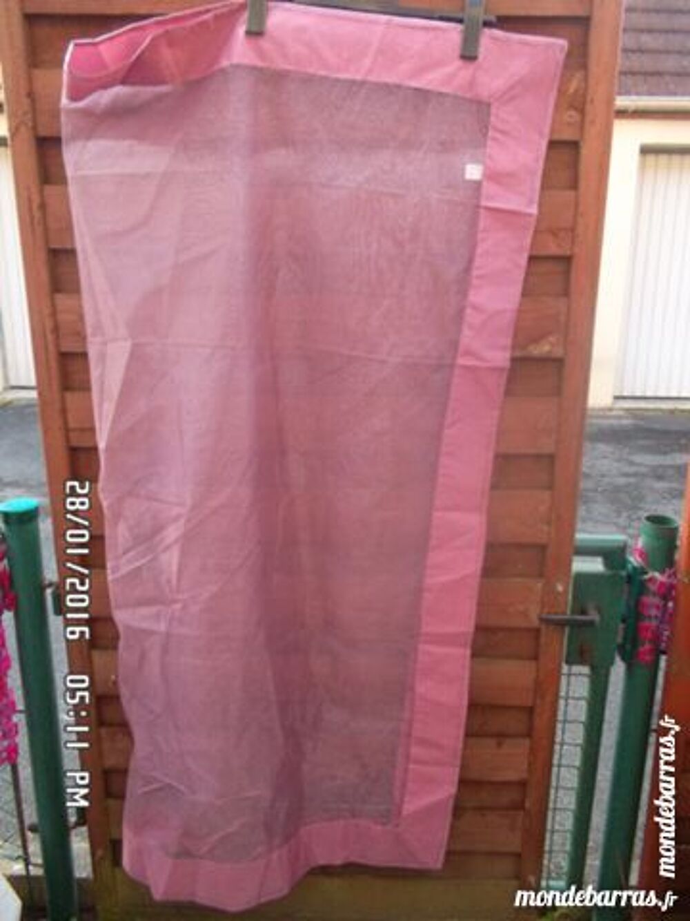 nappe vieux rose transparente Cuisine